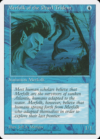 Merfolk of the Pearl Trident [Fourth Edition] | Jomio and Rueliete's Cards and Comics