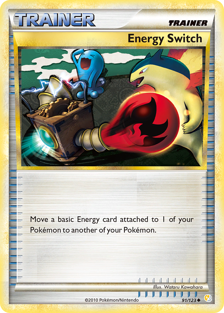 Energy Switch (91/123) [HeartGold & SoulSilver: Base Set] | Jomio and Rueliete's Cards and Comics