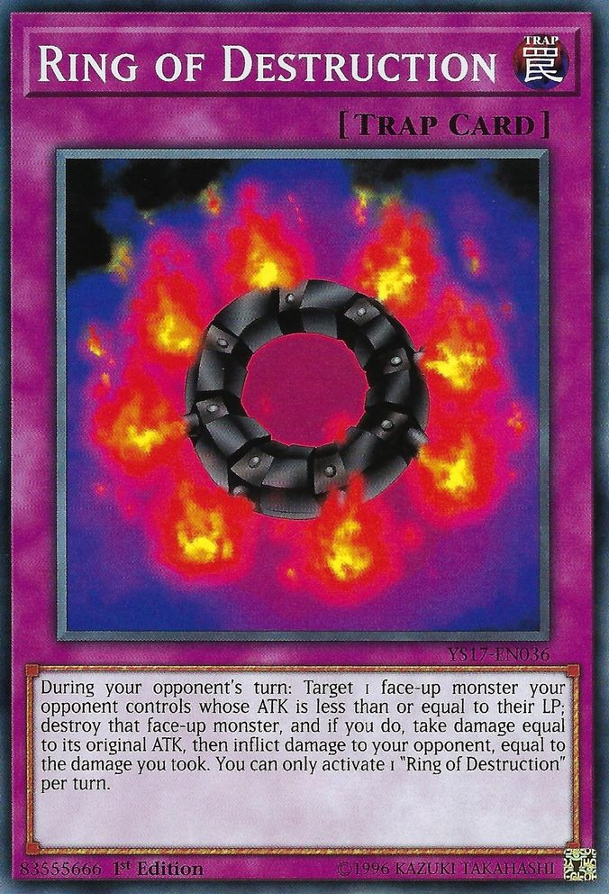 Ring of Destruction [YS17-EN036] Common | Jomio and Rueliete's Cards and Comics