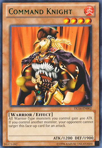 Command Knight (Green) [DL14-EN002] Rare | Jomio and Rueliete's Cards and Comics