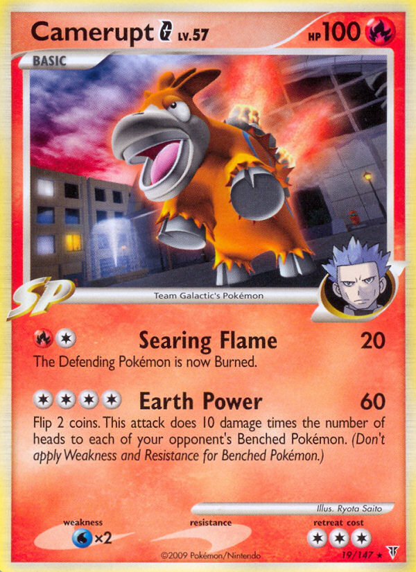 Camerupt G (19/147) [Platinum: Supreme Victors] | Jomio and Rueliete's Cards and Comics
