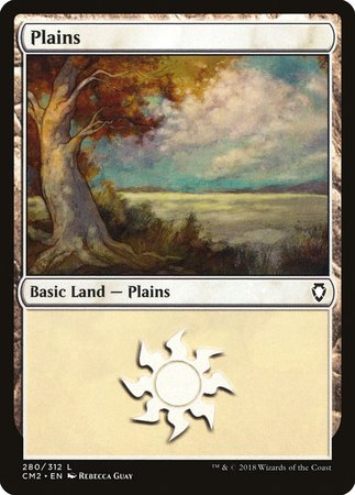 Plains (280) [Commander Anthology Volume II] | Jomio and Rueliete's Cards and Comics