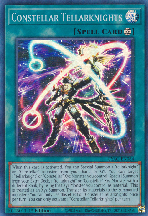 Constellar Tellarknights [CYAC-EN064] Super Rare | Jomio and Rueliete's Cards and Comics