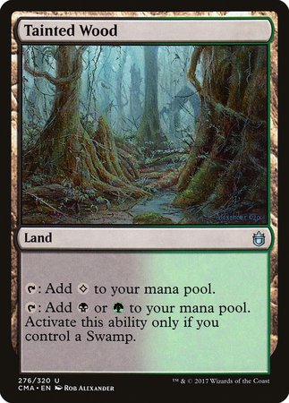 Tainted Wood [Commander Anthology] | Jomio and Rueliete's Cards and Comics
