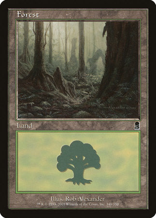 Forest (348) [Odyssey] | Jomio and Rueliete's Cards and Comics