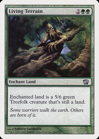 Living Terrain [Eighth Edition] | Jomio and Rueliete's Cards and Comics