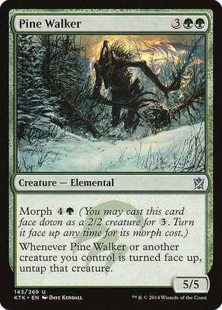 Pine Walker [Khans of Tarkir] | Jomio and Rueliete's Cards and Comics