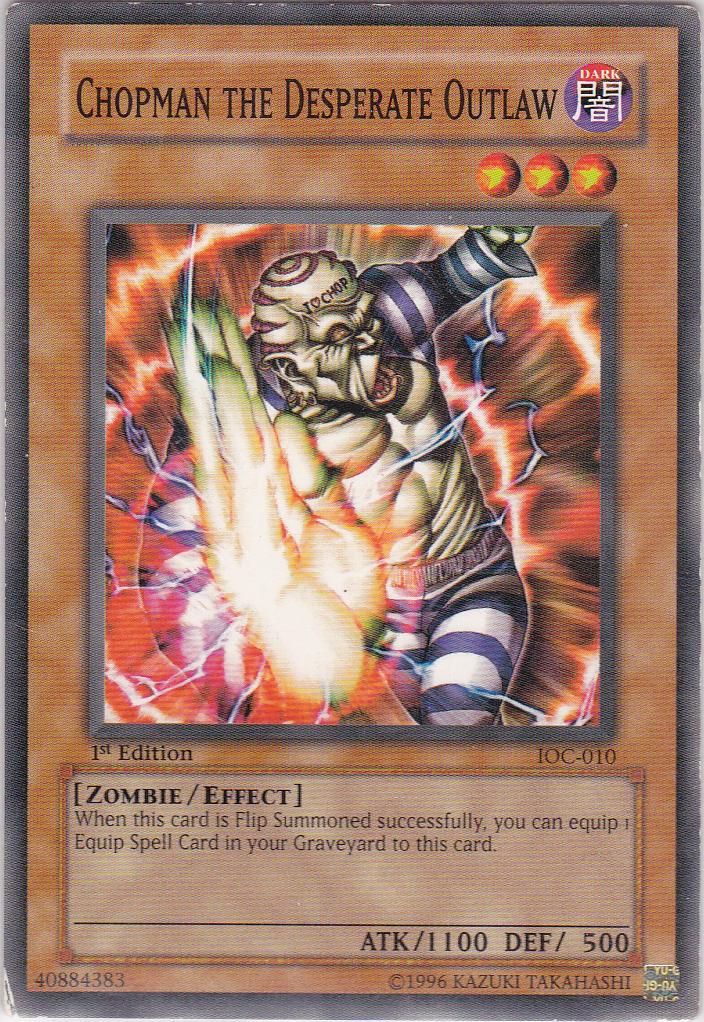 Chopman the Desperate Outlaw [IOC-010] Common | Jomio and Rueliete's Cards and Comics