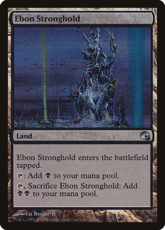 Ebon Stronghold [Premium Deck Series: Graveborn] | Jomio and Rueliete's Cards and Comics