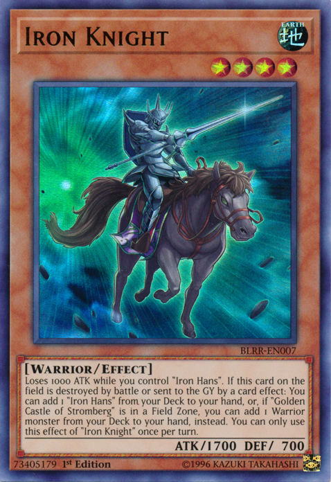 Iron Knight [BLRR-EN007] Ultra Rare | Jomio and Rueliete's Cards and Comics