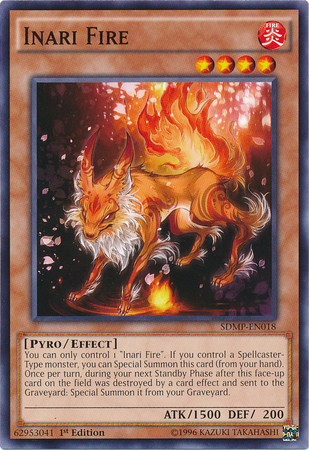 Inari Fire [SDMP-EN018] Common | Jomio and Rueliete's Cards and Comics