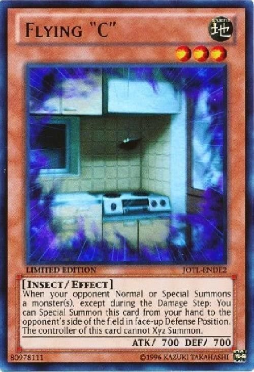 Flying "C" [JOTL-ENDE2] Ultra Rare | Jomio and Rueliete's Cards and Comics