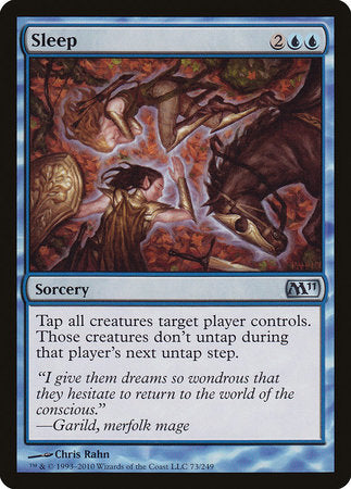 Sleep [Magic 2011] | Jomio and Rueliete's Cards and Comics