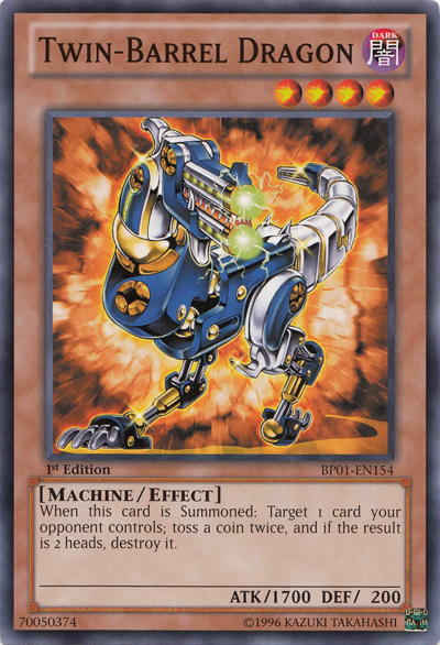 Twin-Barrel Dragon [BP01-EN154] Common | Jomio and Rueliete's Cards and Comics