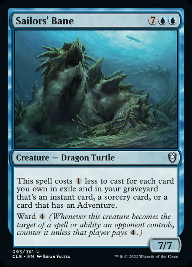 Sailors' Bane [Commander Legends: Battle for Baldur's Gate] | Jomio and Rueliete's Cards and Comics