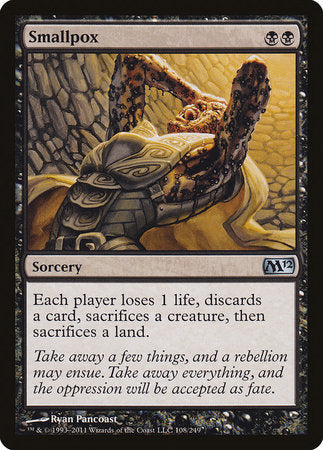 Smallpox [Magic 2012] | Jomio and Rueliete's Cards and Comics