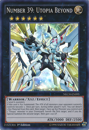 Number 39: Utopia Beyond [NECH-EN095] Super Rare | Jomio and Rueliete's Cards and Comics