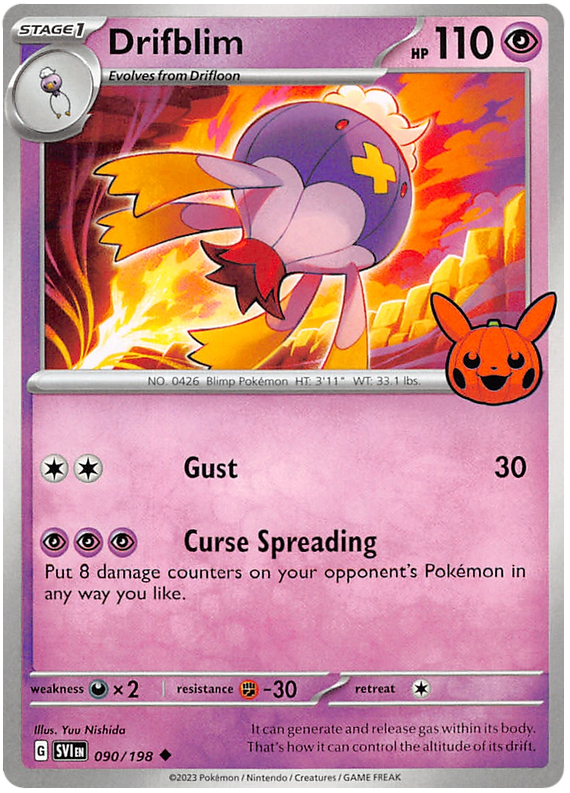 Drifblim (090/198) [Trick or Trade 2023] | Jomio and Rueliete's Cards and Comics