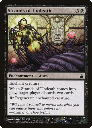Strands of Undeath [Ravnica: City of Guilds] | Jomio and Rueliete's Cards and Comics