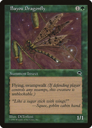 Bayou Dragonfly [Tempest] | Jomio and Rueliete's Cards and Comics