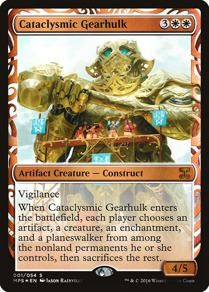 Cataclysmic Gearhulk [Kaladesh Inventions] | Jomio and Rueliete's Cards and Comics
