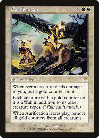 Aurification [Onslaught] | Jomio and Rueliete's Cards and Comics
