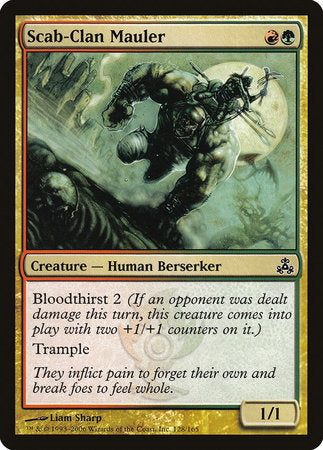 Scab-Clan Mauler [Guildpact] | Jomio and Rueliete's Cards and Comics