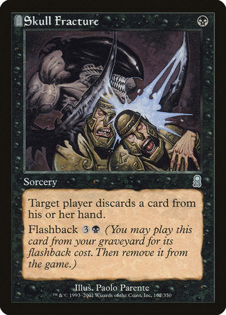 Skull Fracture [Odyssey] | Jomio and Rueliete's Cards and Comics