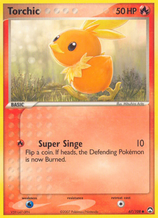 Torchic (67/108) [EX: Power Keepers] | Jomio and Rueliete's Cards and Comics
