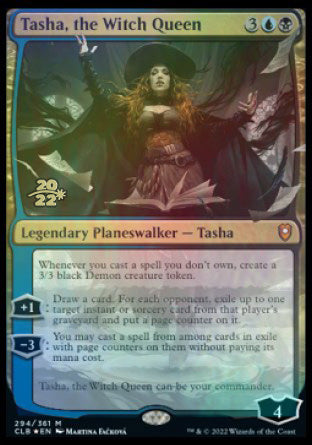 Tasha, the Witch Queen [Commander Legends: Battle for Baldur's Gate Prerelease Promos] | Jomio and Rueliete's Cards and Comics