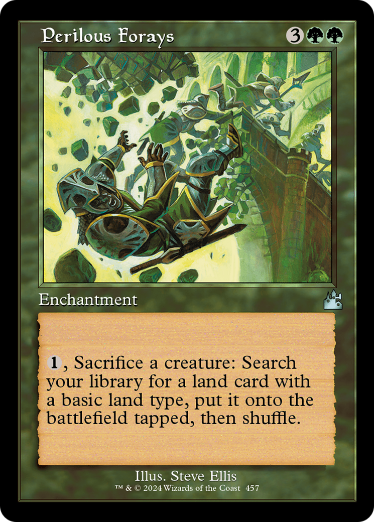 Perilous Forays (Retro) [Ravnica Remastered] | Jomio and Rueliete's Cards and Comics