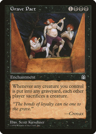 Grave Pact [Stronghold] | Jomio and Rueliete's Cards and Comics