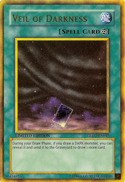 Veil of Darkness [GLD2-EN043] Ultra Rare | Jomio and Rueliete's Cards and Comics