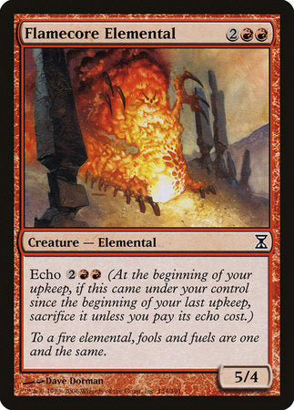 Flamecore Elemental [Time Spiral] | Jomio and Rueliete's Cards and Comics