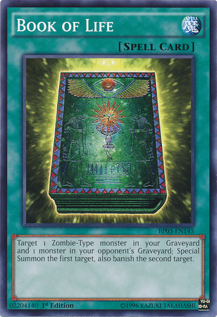 Book of Life [BP03-EN145] Common | Jomio and Rueliete's Cards and Comics