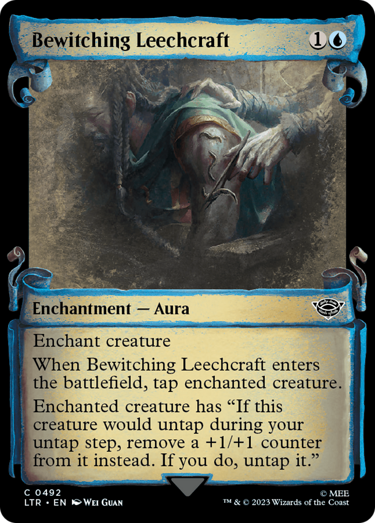 Bewitching Leechcraft [The Lord of the Rings: Tales of Middle-Earth Showcase Scrolls] | Jomio and Rueliete's Cards and Comics