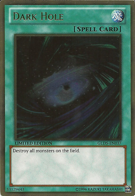 Dark Hole [GLD5-EN037] Gold Rare | Jomio and Rueliete's Cards and Comics