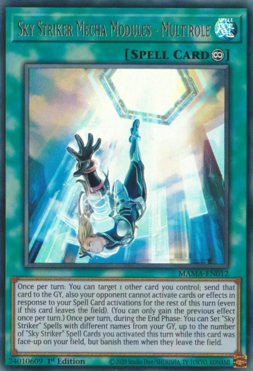 Sky Striker Mecha Modules - Multirole [MAMA-EN012] Ultra Rare | Jomio and Rueliete's Cards and Comics