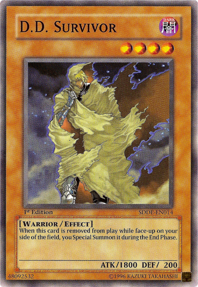 D.D. Survivor [SDDE-EN014] Common | Jomio and Rueliete's Cards and Comics