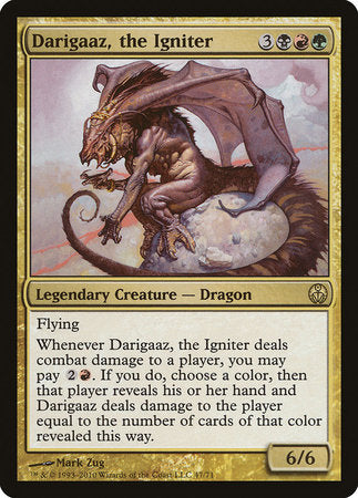Darigaaz, the Igniter [Duel Decks: Phyrexia vs. the Coalition] | Jomio and Rueliete's Cards and Comics