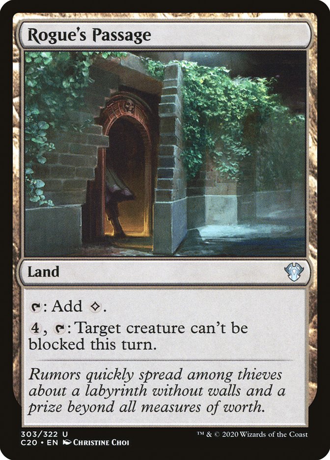 Rogue's Passage [Commander 2020] | Jomio and Rueliete's Cards and Comics