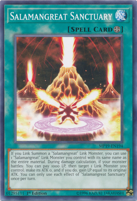 Salamangreat Sanctuary [MP19-EN194] Common | Jomio and Rueliete's Cards and Comics