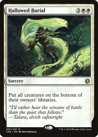 Hallowed Burial [Conspiracy: Take the Crown] | Jomio and Rueliete's Cards and Comics