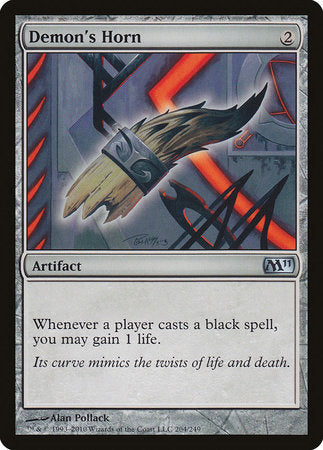 Demon's Horn [Magic 2011] | Jomio and Rueliete's Cards and Comics