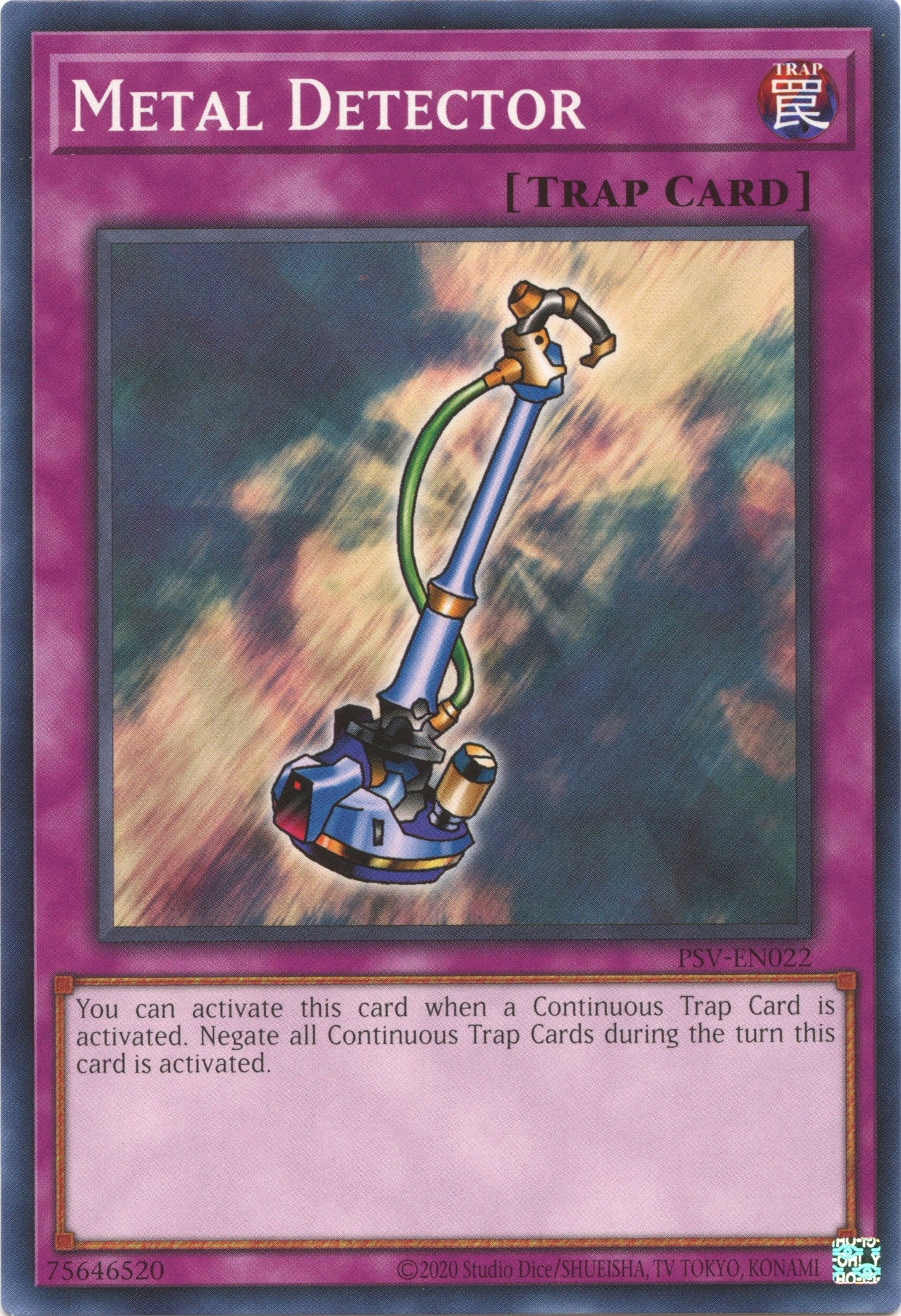 Metal Detector (25th Anniversary) [PSV-EN022] Common | Jomio and Rueliete's Cards and Comics