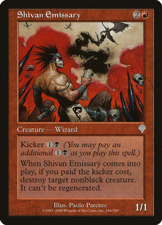 Shivan Emissary [Invasion] | Jomio and Rueliete's Cards and Comics