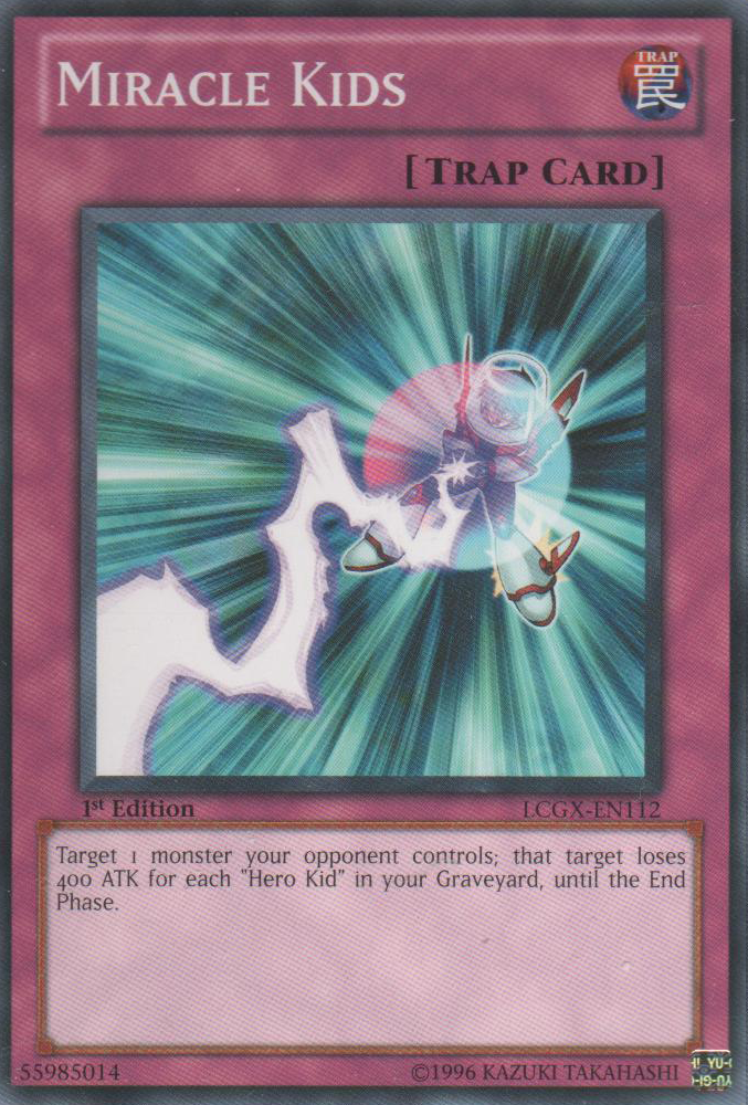Miracle Kids [LCGX-EN112] Common | Jomio and Rueliete's Cards and Comics