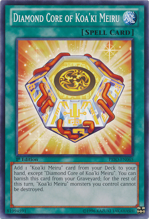 Diamond Core of Koa'ki Meiru [PRIO-EN065] Common | Jomio and Rueliete's Cards and Comics