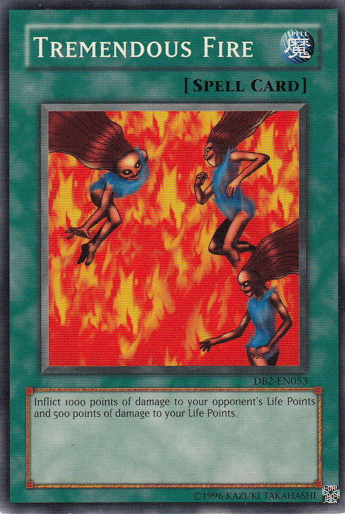 Tremendous Fire [DB2-EN053] Common | Jomio and Rueliete's Cards and Comics