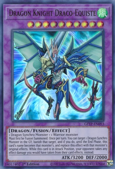 Dragon Knight Draco-Equiste [GFTP-EN093] Ultra rare | Jomio and Rueliete's Cards and Comics